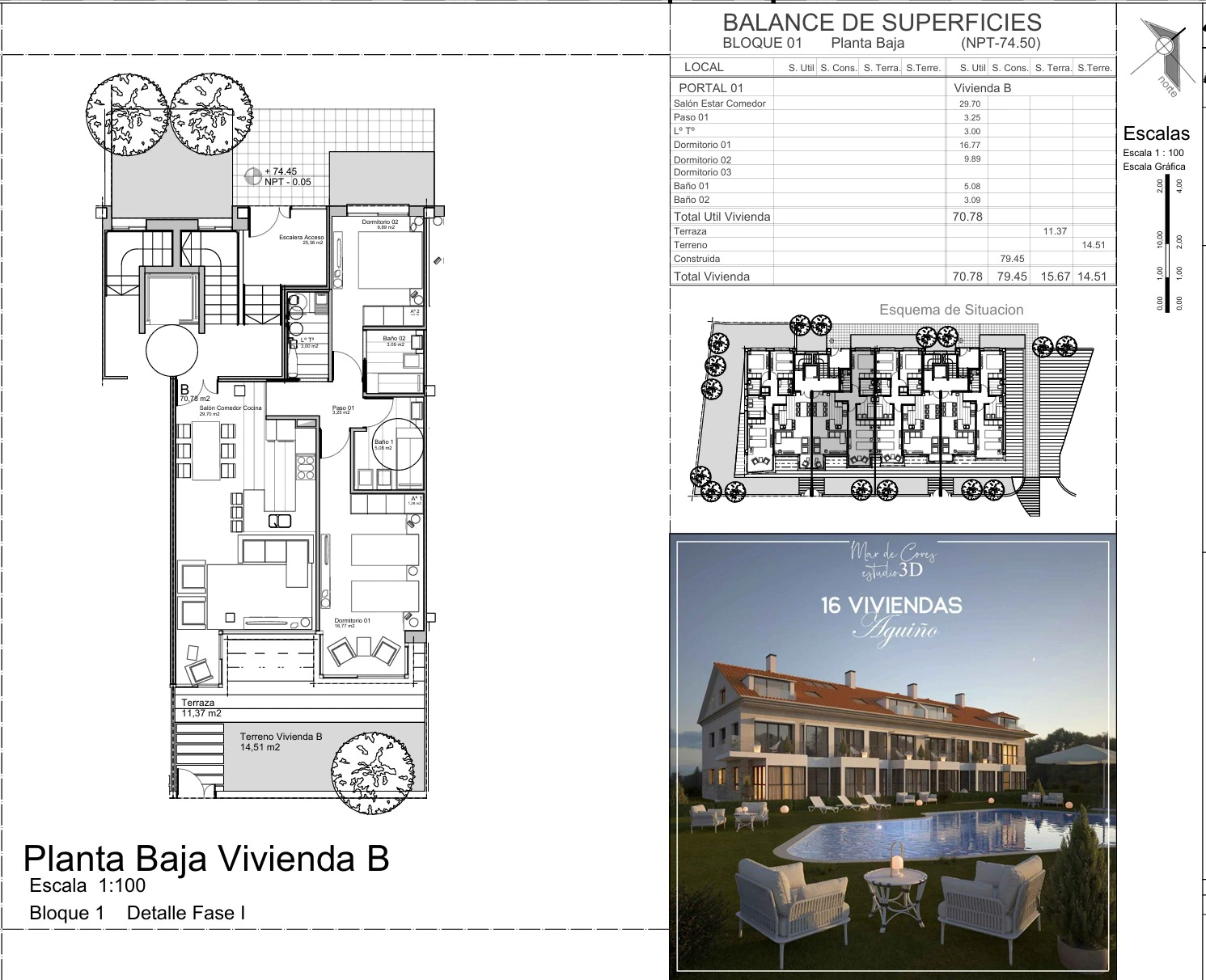 APARTAMENTO OBRA NUEVA  EN AGUIÑO  — 1