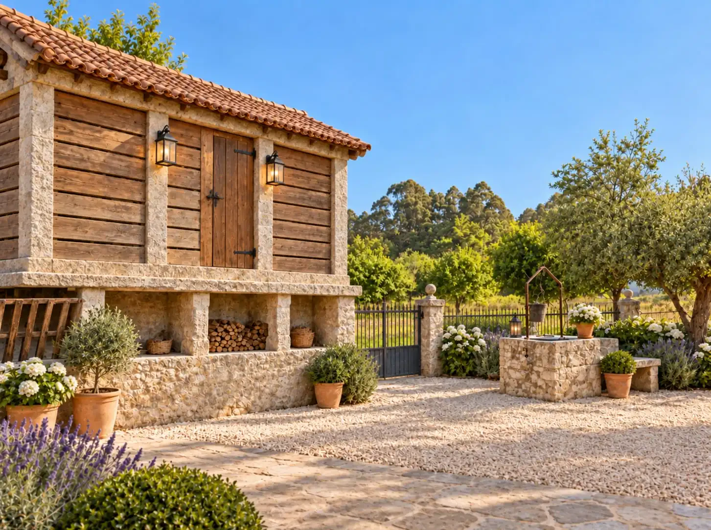 CASA DE PIEDRA PARA RESTAURAR CON TERRENO DE 3.400 M2 — 15
