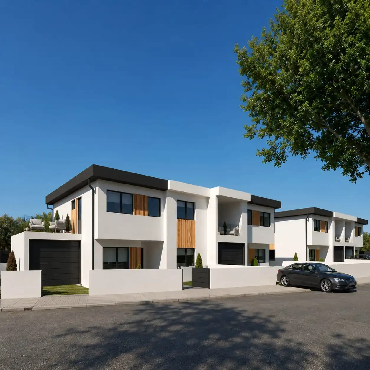CHALETS PAREADOS DE NUEVA CONSTRUCCIÓN — 1